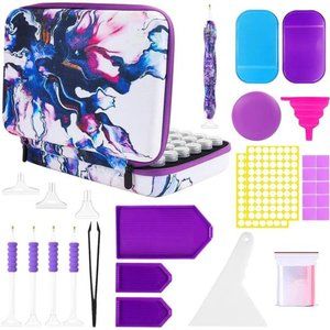 Diamond Painting Storage Containers 60Slot Diamond Storage Case Diamond Painting